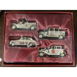 Collection of boxed Diecast models by Lledo, including The Queen Mother set and eight others in