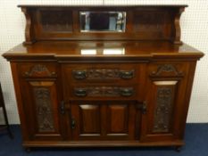 A early 20th Century mirror back sideboard.
