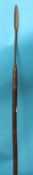A Zulu stabbing spear, length 100cm.
