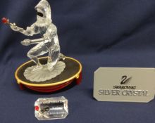 Swarovski Crystal Glass, 'Masquerade' Harlequin SCS members only edition 2001 complete with