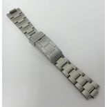 Rolex, a gents stainless steel bracelet.