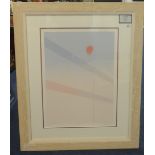 Signed Modern Prints, 94/40, 'Solo I', 'Solo II' 58cm x 42cm.