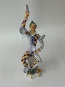 A 20th century Meissen figure of The Juggler,