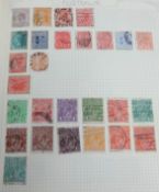 A extensive collection of stamps in forty albums.