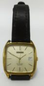 A gents Tissot Stylist quartz wristwatch with date and box.