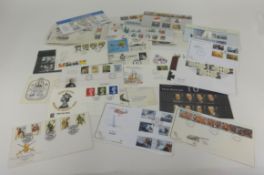 A collection of various First Day Covers including Gypsy Moth IV 1967.