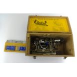 A Record Multi Plane No 405 boxed with various cutters.