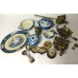 Various chinaware, metalwares etc.