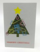 David Folley (Plymouth Artist), a limited edition Christmas card, signed.