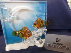 Swarovski Crystal Glass, The first piece of the trilogy 'Wonders of The Sea', 'Harmony' complete