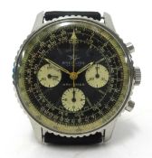 Breitling Navitimer, a gents chronograph wristwatch, diameter 42mm, with booklet.