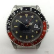 Rolex GMT, a gents stainless steel wristwatch, N320926, model 1670, 1991.