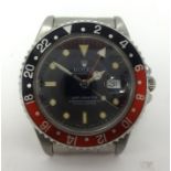 Rolex GMT, a gents stainless steel wristwatch, N320926, model 1670, 1991.