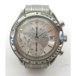 Omega Speed master, a gents stainless steel automatic with date, No. 59211374.