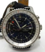 Breitling Navitimer, a gents chronograph wristwatch, with booklets, original box, outer box,