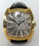 Chopard Date Vision Automatic, a fine gents 18ct rose gold wristwatch with date, signed Chopard to