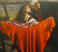 Robert Lenkiewicz (1941-2002), 'Painter with Karen (The Dance)', No.12/475 with certificate, 73cm