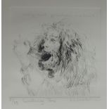 Robert Lenkiewicz (1941-2002), two etchings, 'Swallowing Time' No.31/75 and 'The Painters Garden'