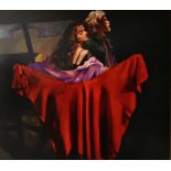 Robert Lenkiewicz (1941-2002), signed limited edition print 'The Dance, Painter With Karen St.