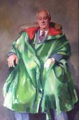Robert Lenkiewicz (1941-2002), oil on canvas, 'Portrait of a Headmaster', Education Project 17