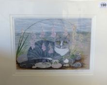 Fiona Hughes, eight various signed limited edition mounted prints.