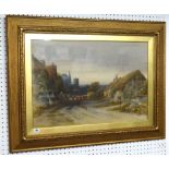 A. Cheshire, a pair of 19th century watercolours, signed and dated 1898, rural scenes with