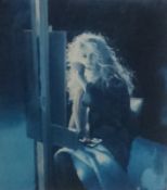 Robert Lenkiewicz (1941-2002), signed limited edition print 'Painter In The Wind 3:50am' No.445/500,