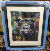 Katy Jade Dodson, artist proof No 1 limited edition print 'Chimaruka', Katy Jade Dobson is a current