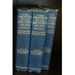 Three volumes of The Moths of The British Isles (pocket guide), by Richard South (first series