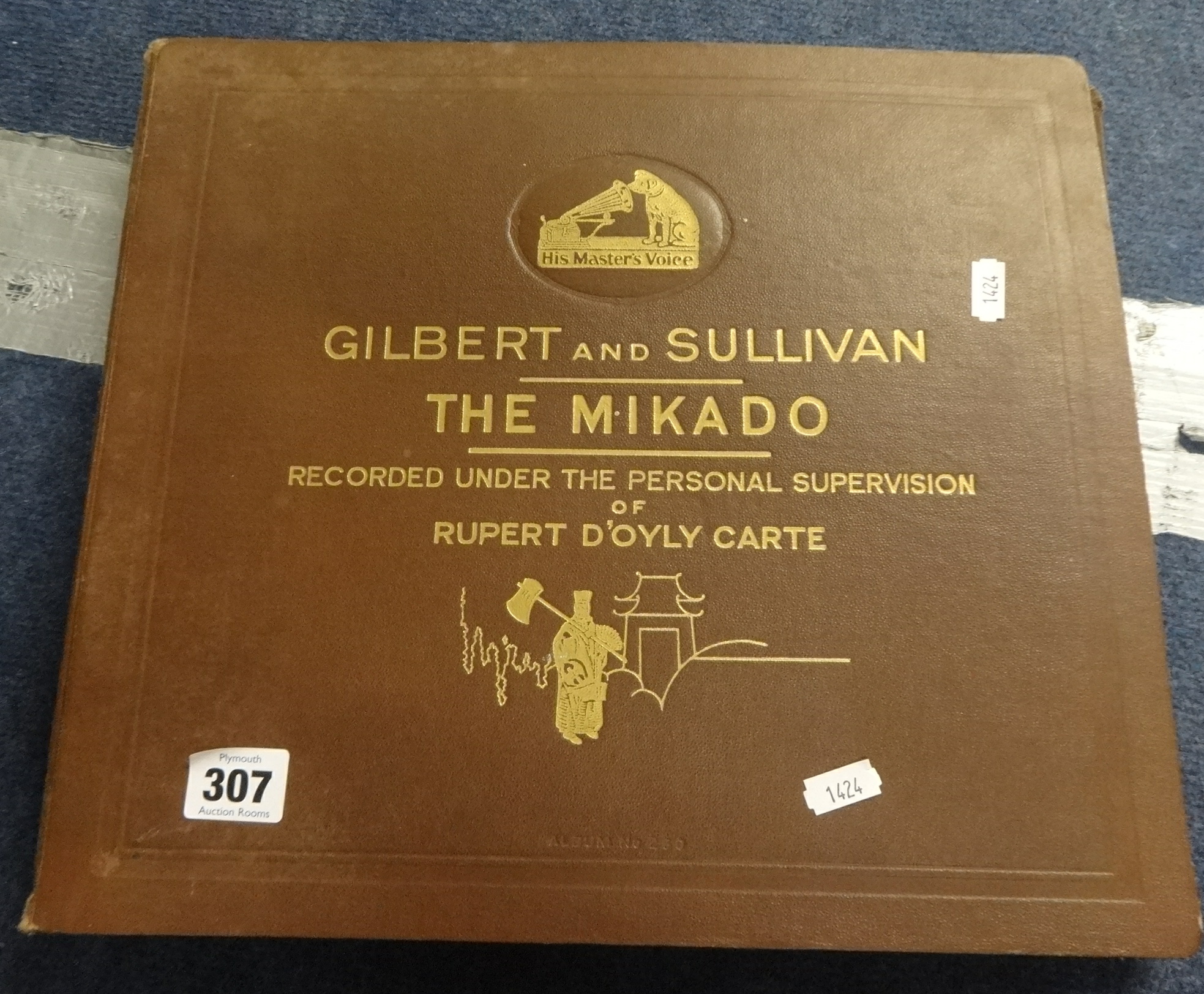 Gilbert and Sullivan, The Mikado 78 RPM record collection by HMV. - Image 2 of 4