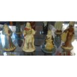 Four Wade Camelot Collection Arthurian Legend figures, Wade 'Tom' and others including limited