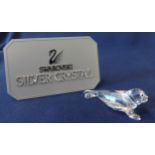Swarovski Crystal Glass Seal, boxed as new
