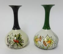 Lorna Bailey two signed limited edition spill vases, number 108/250 (2).