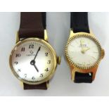 A ladies Certina and Oris wristwatch.