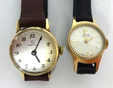 A ladies Certina and Oris wristwatch.