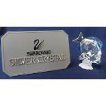 Swarovski Crystal Glass Blue Tang Fish 'Wonders Of The Sea Collection', boxed as new