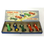 Dinky Gift Set No.4 Racing Cars consisting of Copper-Bristol, Alfa Romeo, Ferrari, HWM and Maserati,