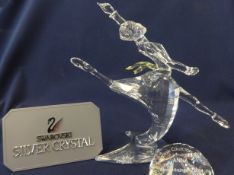 Swarovski Crystal Glass Magic Of The Dance 'Anna' Annual Edition 2004 with plaque and Certificate Of