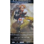 Two Robert Lenkiewicz Posters including 'A Retrospective'