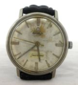A gents Omega Seamaster wristwatch (worn), together with a collection of various mixed mainly