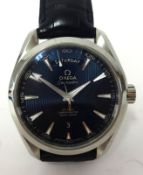 Omega, a large gents stainless steel wristwatch, Seamaster Co-Axial Chronometer 150m 500ft, with