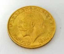 Geo V, a gold sovereign 1913.