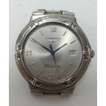 Longines, a gentleman's stainless steel Flagship wristwatch boxed with box and papers and extra