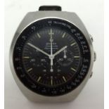 Omega, a stainless steel Speedmaster wristwatch, model Professional Mark II, inscribed on the back