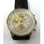 Breitling, a gents wristwatch, Navitimer Chronograph Date, the back plate numbered 19334 with