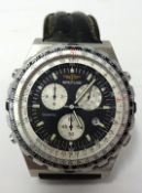Breitling, a gents wristwatch, Navitimer Chronograph Jupiter Pilot quartz movement, number 10652