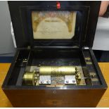 Weill & Harburg, a fine 19th century Swiss Music Box, Playing 6 Airs Voix Célestes, 1 Paul &