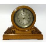 Thwaites & Reed, a rare 19th century Watchman’s or Tell Tale clock, in an oak veneered case, Ref. '