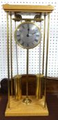 Thwaites & Reed 'The Rising Works Clock', circa 1985, glass damaged, 65cm.