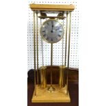 Thwaites & Reed 'The Rising Works Clock', circa 1985, glass damaged, 65cm.